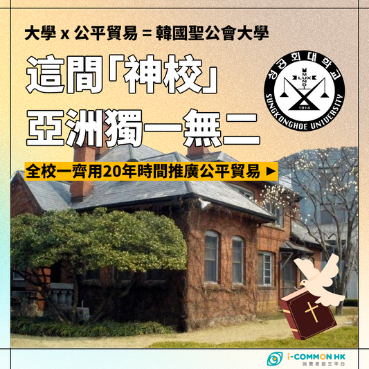 大學x公平貿易=韓國聖公會大學