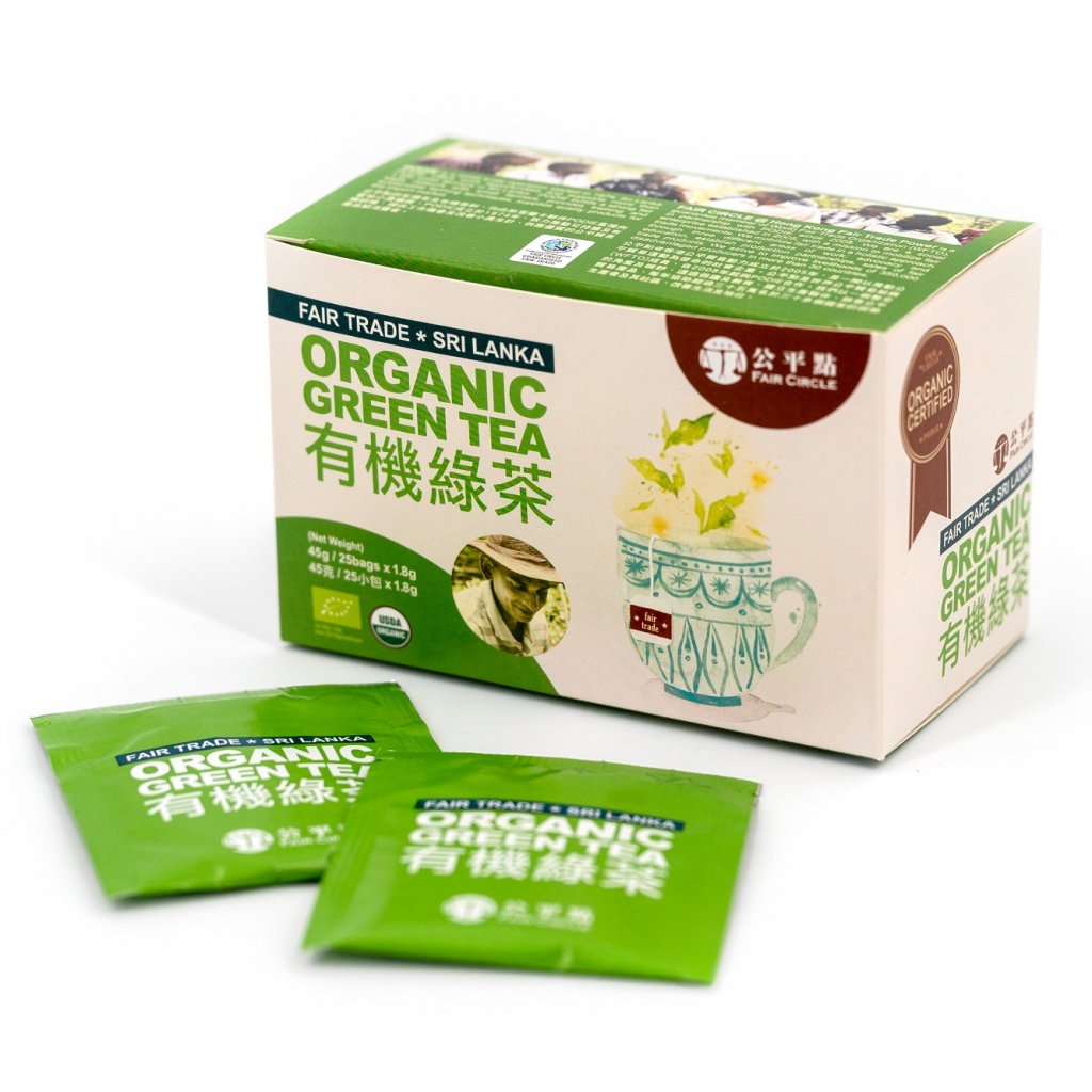 公平點 FAIR CIRCLE - 公平點有機綠茶 1.8g x 25